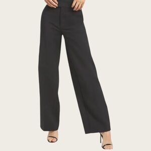 Good American Black Wide Leg Pants
